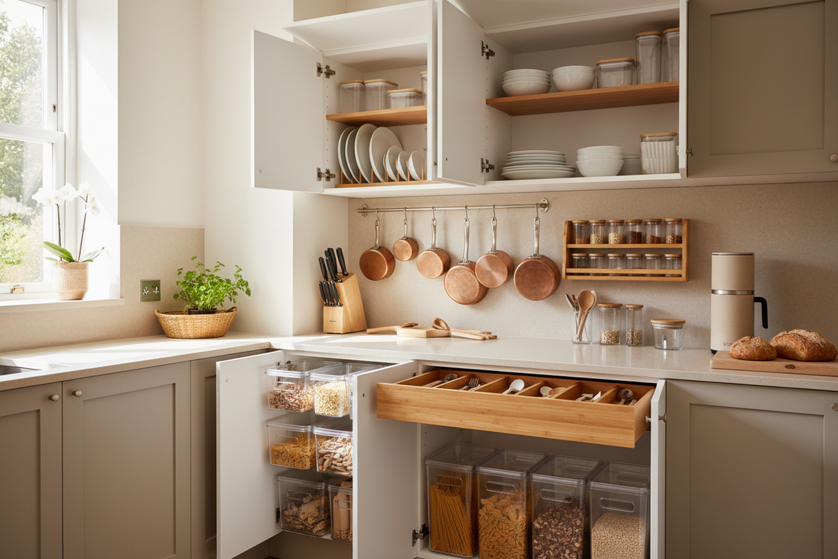 Kitchen Storage Ideas to Make the Most of Every Cabinet