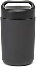 Goodful Stainless Steel Food Jar, Vacuum Sealed | Double Wall | Carry Handle Lid | Gray | 16 Ounces, Pack of 6