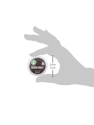 Starbucks French Roast Dark Coffee, 72 K-Cups, (3 Pack of 24 k-cups)