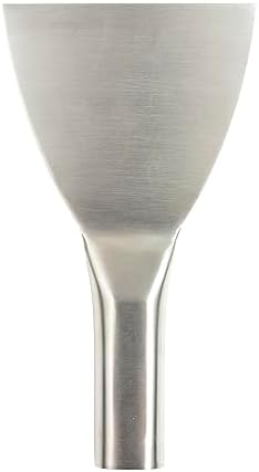 3-Pack 4-Inch Stainless Steel Rolled Ice Cream Scrapers | Heavy Duty Blade for Ice Cream | Frozen Dessert Supplies