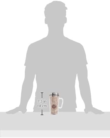 Spoontiques Harry Potter Solemnly Swear Insulated Travel Mug, Off-White