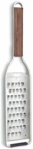 Microplane Master Series Wood Handle Stainless Steel Frame Extra Coarse Blade Cheese Grater