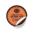 Apricot Cake Coffee Pods by Coffee Beanery | 192ct Bulk Flavored Coffee Pods Medium Roast Coffee
