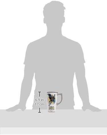 Spoontiques - Ceramic Travel Mugs - Batman Cup - Hot or Cold Beverages - Gift for Coffee Lovers