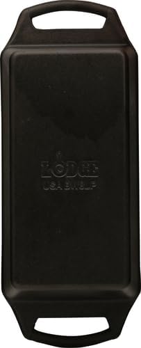 Lodge Cast Iron Loaf Pan 8.5x4.5 Inch, Black (Pack of 3)