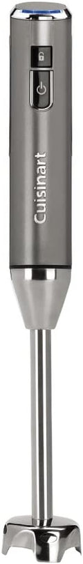 Cuisinart Electric Hand Blender & Mixer, EvolutionX Cordless Rechargeable, Gray/Black, RHB-100,Dark Grey