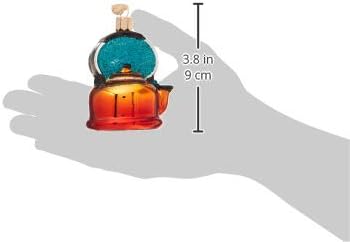 Old World Christmas 32349 Ornaments: Coffee and Tea Gifts Glass Blown Ornaments for Christmas Tree, Tea Kettle