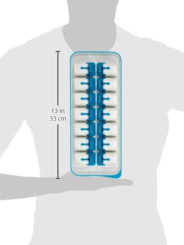 QuickSnap Plus Easy-Release Ice Cube Tray with Stackable Lid