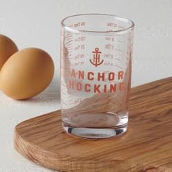 Anchor Hocking Graduated Measuring Glass, Set of 2, Clear