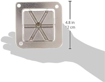 New Star Foodservice 37432 Commercial Restaurant 6-Wedge Blade Pusher Kit for French Fry Cutter, Metallic