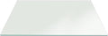 Fab Glass and Mirror Tempered Glass Table Top Custom Cut Rectangle 1/4" Thick Clear Furniture Protector with Flat Polish Edge Eased Corners for Coffee Dining Tables Desks