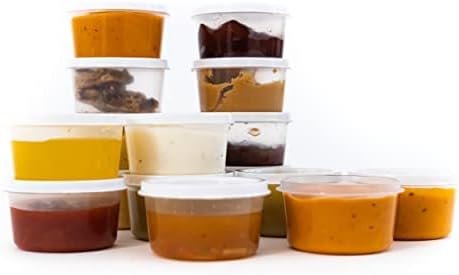 Greenco Small Food Storage Containers - 20 pcs | Plastic Food Containers with Lids | Deli Containers | Meal Prep Container | Pantry, Fridge, Kitchen Organization | Cereal, Spices, Snack Containers
