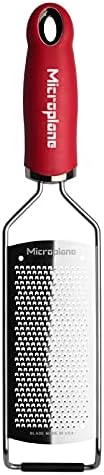 Microplane Gourmet Series Hand Held Cheese Grater (Fine, Red)