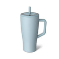 BrüMate Era 30 oz Tumbler with Handle and Straw | 100% Leakproof Insulated Water Bottle Tumbler with Lid and Flexible SoftSip Straw | Made of Stainless Steel | Cup Holder Friendly | 30oz (Mist)