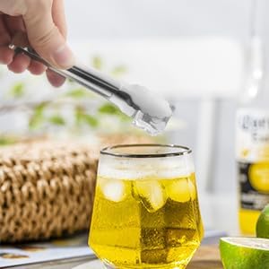 Serving Tongs, Stainless Steel Kitchen Cooking Food Buffet Mini Salad Appetizer Tong Small, Set of 12