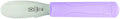 Mercer Culinary Millennia Wavy Edge Spreader, 3.5 Inch Blade, Purple Handle