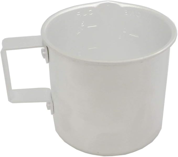 Better Houseware 2.5 Liquid Measuring Cup, 20 oz measuring cup for liquid with Easy-Read Markings for Cooking and Baking, Kitchen Essential Measuring Cups Aluminum