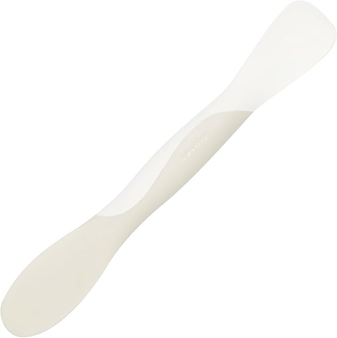 Tovolo Scoop & Spread Tool – Dual-Ended Silicone & Nylon Kitchen Utensil for Spreading, Scraping, Scooping, Slicing – BPA-Free, Heat-Resistant, Dishwasher Safe