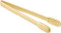 carrotez Silicone Cooking Kitchen Tongs, Anti-Slip,Non-Scratch Serving Tongs 9.25 Inches - Yellow Butter