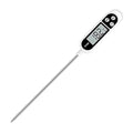 1pc Candy Thermometer Digital Instant Read for Meat Kitchen Cooking Food Oil Deep Fry BBQ Grill Smoker (1, 9.4in)