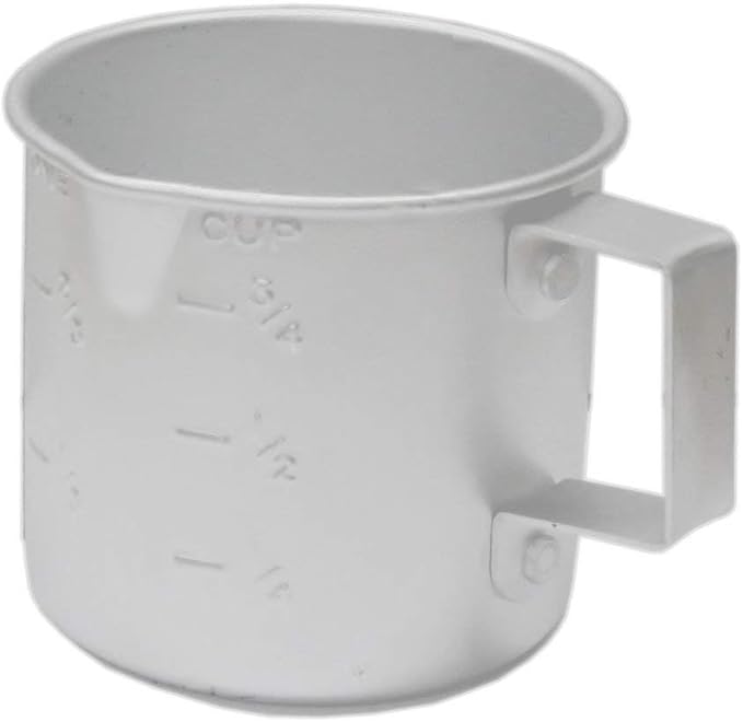 Better Houseware 2.5 Liquid Measuring Cup, 20 oz measuring cup for liquid with Easy-Read Markings for Cooking and Baking, Kitchen Essential Measuring Cups Aluminum