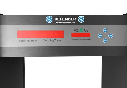 Walk-Through Metal Detector for Use in Concealed Weapon and Contraband Detection