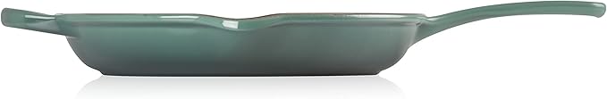 Le Creuset Enameled Cast Iron Signature Iron Handle Skillet, 10.25", Artichaut