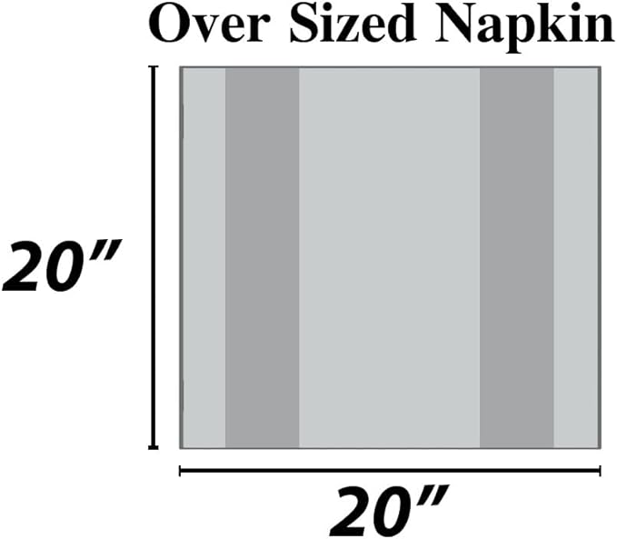Urban Villa Cloth Dinner Napkins Set of 12 20''x20''100% Cotton Black White Buffalo Checks Highly Absorbent Washable Reusable Durable Ideal for Farmhouse Party Thanksgiving Fall Christmas Everyday Use