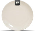 Stoneware Coupe Commercial Grade Dinnerware, Ivory, Plate 11.25", Case of 12