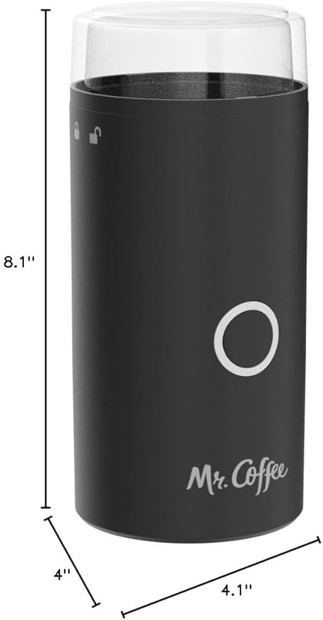 Mr. Coffee Simple Grind 14 Cup Coffee Grinder Black