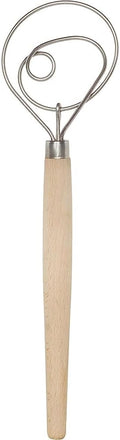 Mrs. Anderson’s Baking Dough Whisk, 18/8 Stainless Steel Blade, 12-inch