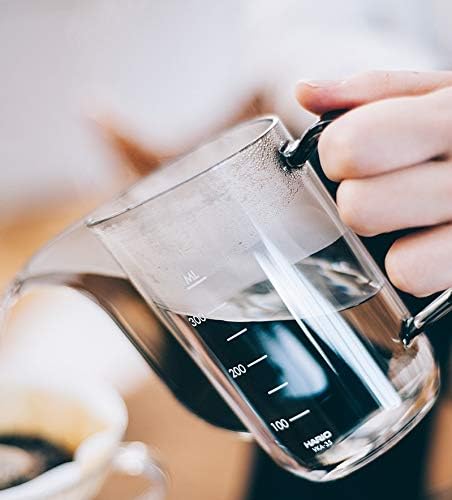 Hario V60 "Air" Drip Kettle, 350ml, Clear Black
