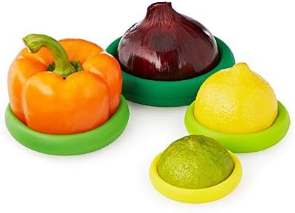 Hoan Silicone Food Huggers, Set Of 4, Assorted (5262716)