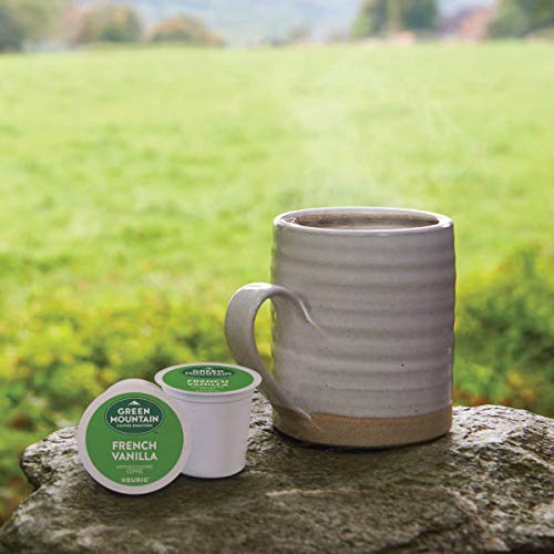 Green Mountain Coffee Roasters French Vanilla Keurig Single-Serve K-Cup pods, Light Roast Coffee, 72 Count