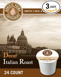 Barista Prima Decaf Italian Roast K-Cup Coffee 72 count