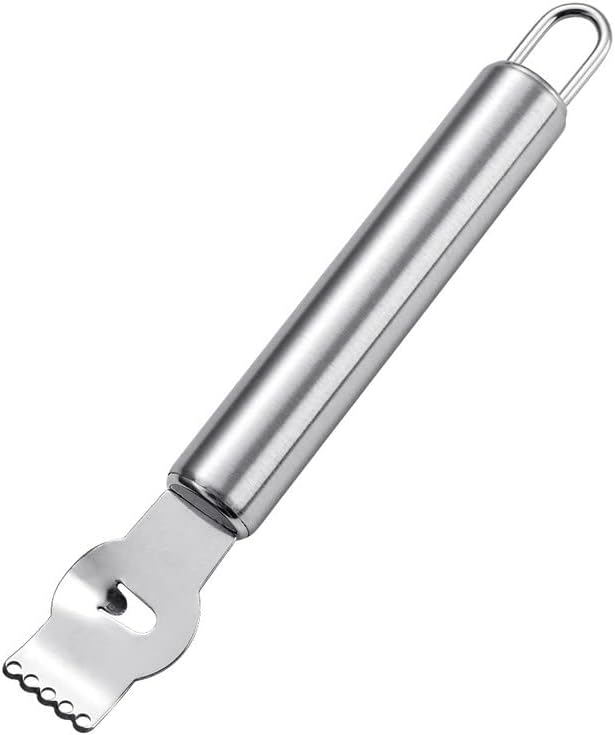 Stainless Steel Lemon Zester Grater with Channel knife Citrus Orange Peeling Tool Fruit Peelers