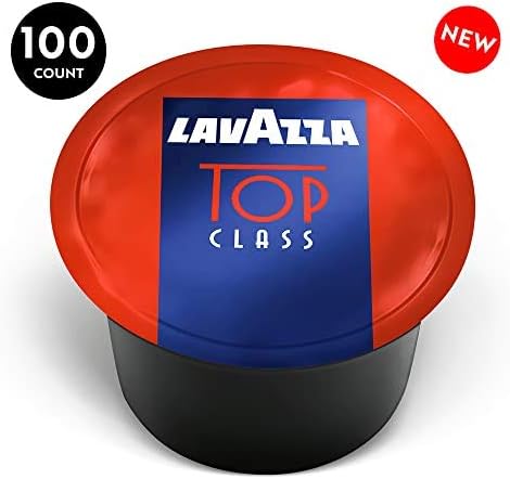 Lavazza Blue Top Class Espresso Capsules, Arabica and Robusta Blend, Compatible with Lavazza Classy Machines (100 Capsules)