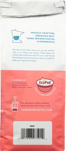 Cameron's Coffee Roasted Ground Coffee Bag, Flavored, French Vanilla, 12 Ounce (Packaging may vary)