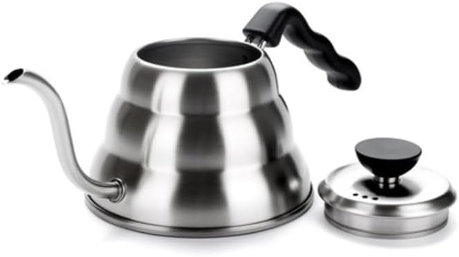 Hario V60 "Buono" Gooseneck Drip Kettle, 1000ml, Silver