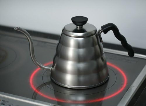 Hario V60 "Buono" Gooseneck Drip Kettle, 1200ml, Silver