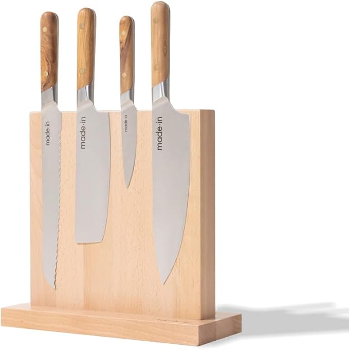 Made In Cookware - Knife Block - Italian Beechwood - Made in Italy