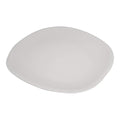 Carlisle FoodService Products Ridge Resuable Plastic Platter Oblong Platter for Home and Restaurant, Melamine, 18 Inches, Cement