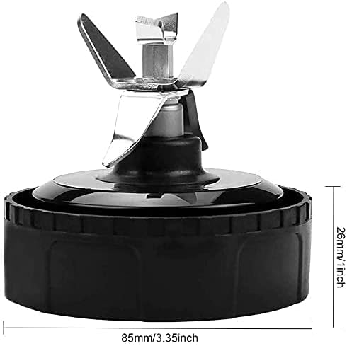 Replacement 6 Fins Blade for Ninja Blender 16 oz Cup Compatible with BL660 1100w, BL771 30, BL770 1500w, BL780CO BL663 BL663CO BL665Q BL740 BL773 BL780