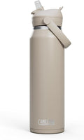 CamelBak Thrive Flip Straw Insulated Stainless Steel Water Bottle Stone, 32oz