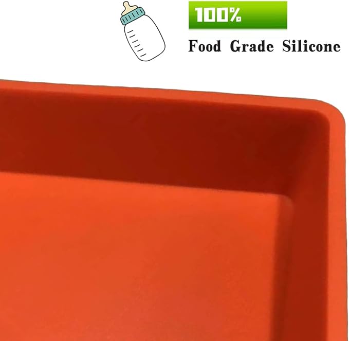 Silicone Griddle Mat, Grill Cover for Blackstone 36 Inch Griddle - Heavy Duty Food Grade Silicone Mat, Thickened 36" Mat Protective Cover Grilling Accessory for Black Stone - Orange