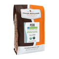 Fresh Roasted Coffee, Organic Peru Water-Processed Half-Caf | Mold & Myco 3rd Party Tested, USDA Organic, Kosher | Med Roast 2 lb (32 oz) Whole Bean