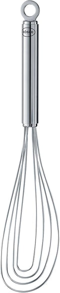 Rösle Stainless Steel Flat Whisk, 4 Wire, 10.6-inch