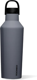 Corkcicle Sport Canteen - Keeps Drinks Cold 25 Hours - Stainless Steel Water Bottle - Triple-Insulated - Spill-Proof - Summer Drinkware Gift - Keeps Drinks Ice Cold - 32 oz - Hammerhead