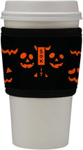 Sok It HotSok Coffee & Tea Reusable Insulated Neoprene Cup Sleeve (Fright Night Lights)