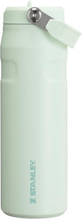 Stanley IceFlow Flip Straw 2.0 Water Bottle 24 OZ | Built-In Straw with Larger Opening | Lightweight & Leak-Resistant | Insulated Stainless Steel | BPA-Free | Mist
